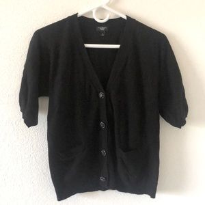 2/20$ Talbot’s sweater with bling detail buttons